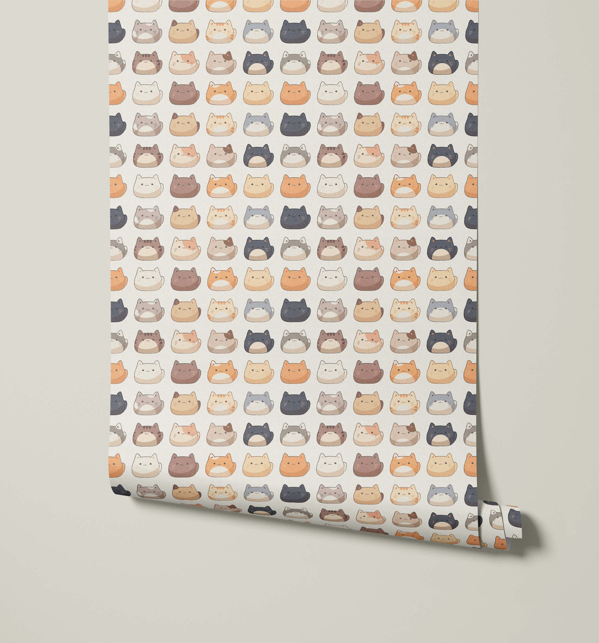 Bobbi Beck Momo Cat Face Wallpaper