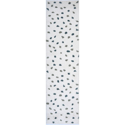 Moodi Shaggy Green Drizzle Rug