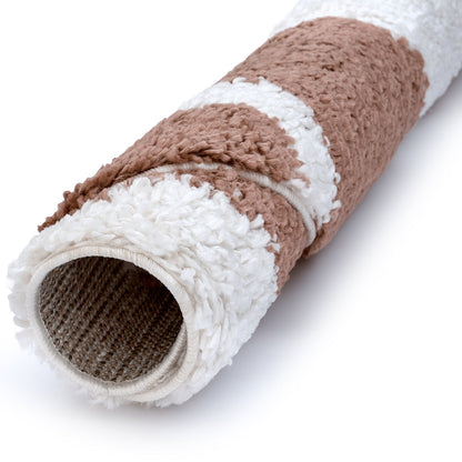 Moodi Shaggy Terra Froth Rug