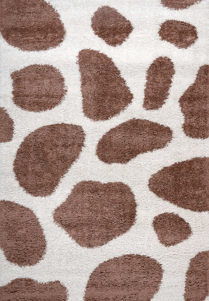 Moodi Shaggy Terra Froth Rug