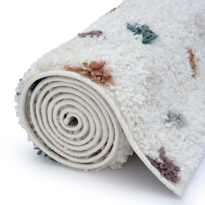 Moodi Shaggy Multicolour Jubile Rug