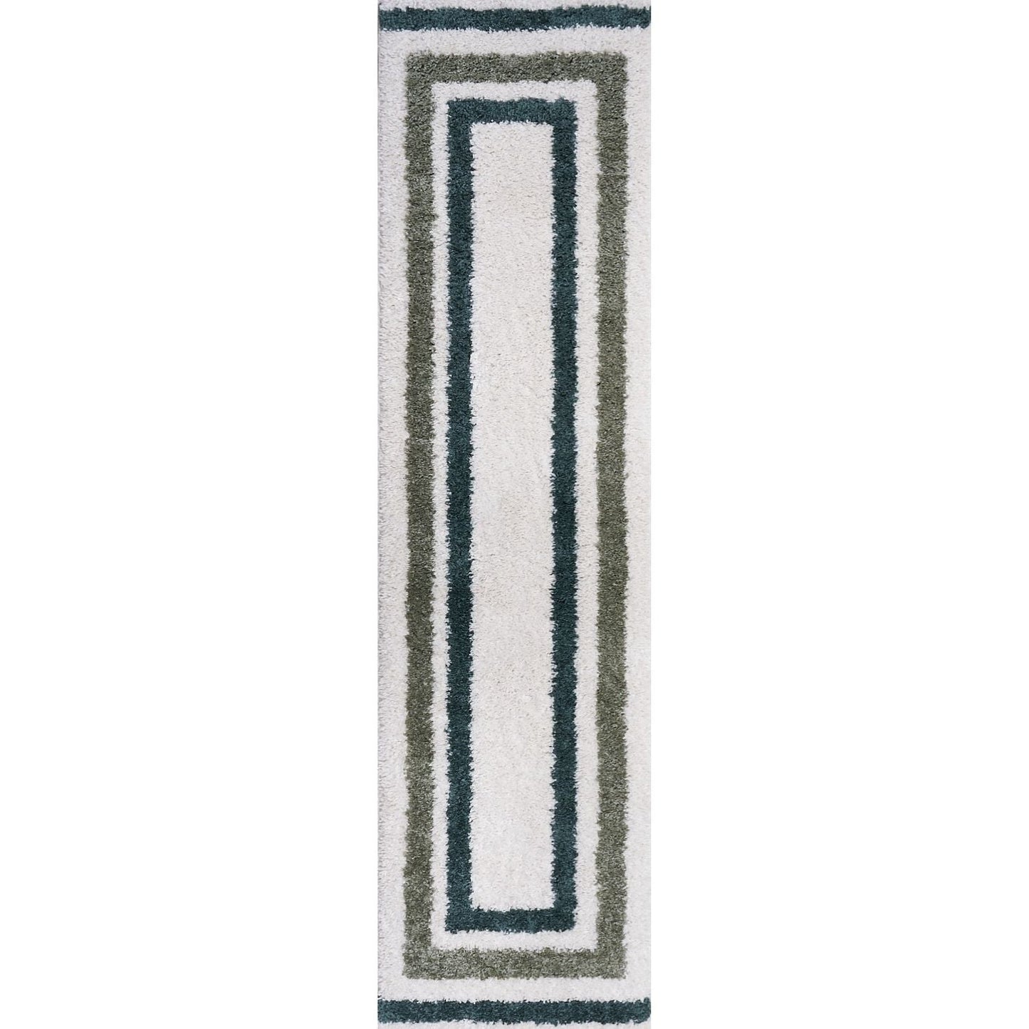 Moodi Shaggy Green Marina Rug