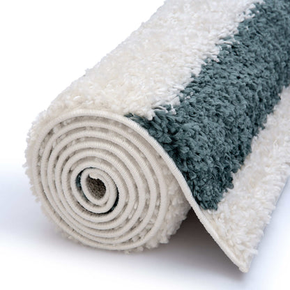 Moodi Shaggy Green Marina Rug