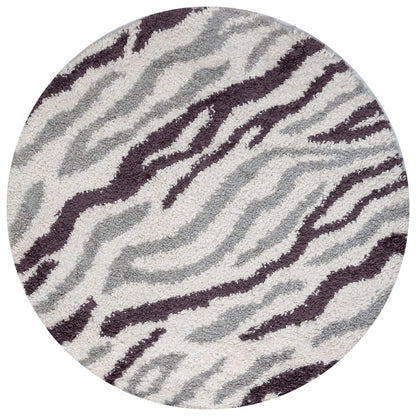 Moodi Shaggy Grey/Purple Mauvine Rug