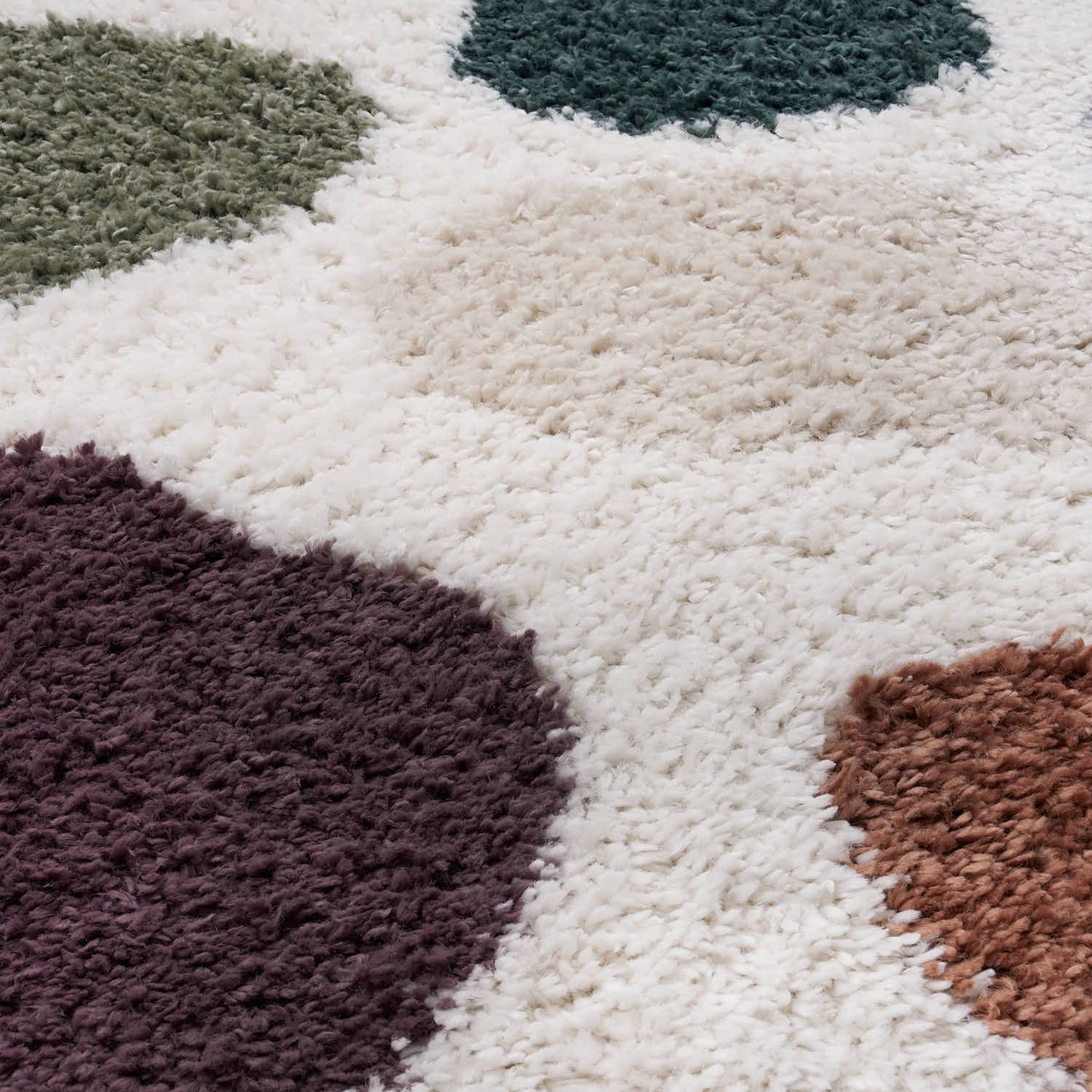 Moodi Shaggy Multicolour Mingle Rug