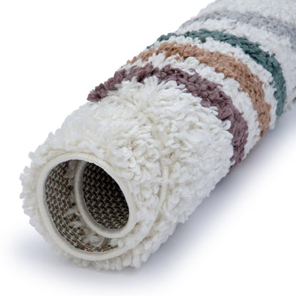 Moodi Shaggy Multicolour Raincat Rug