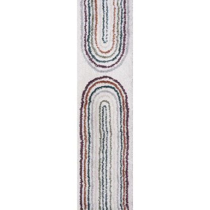 Moodi Shaggy Multicolour Raincat Rug