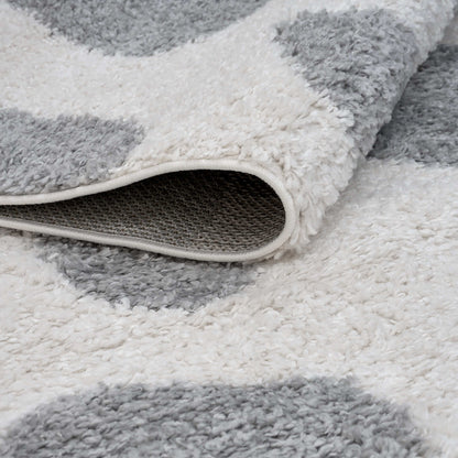 Moodi Shaggy Grey Tarn Rug