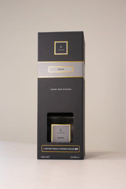 Lifestyle Home Collection Musk Square Reed Diffuser