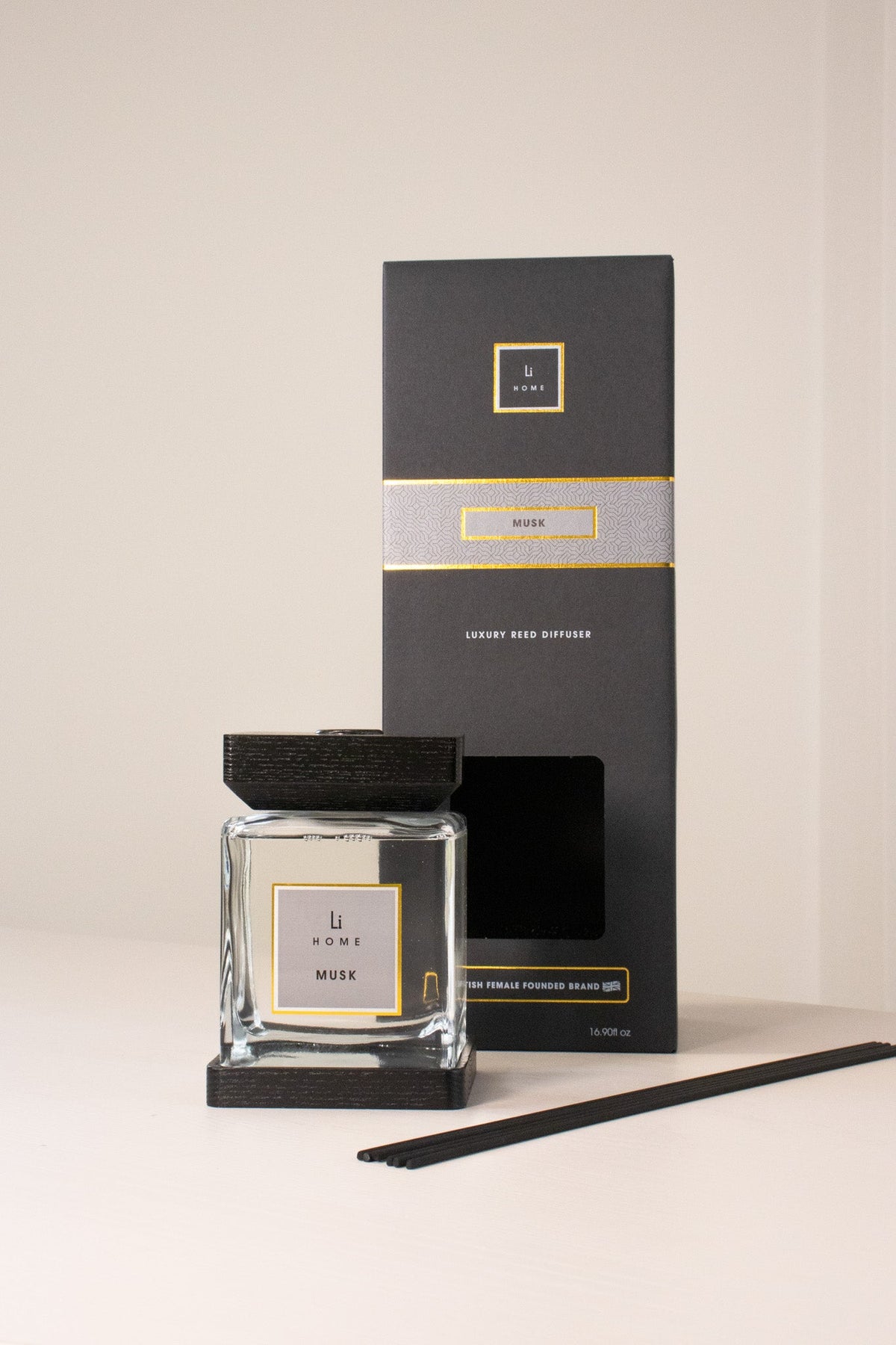 Lifestyle Home Collection Musk Square Reed Diffuser
