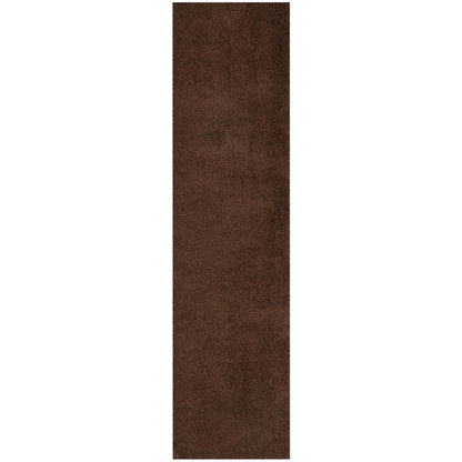 Myshaggy Solid Brown Rug