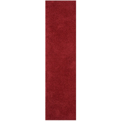 Myshaggy Solid Red Rug