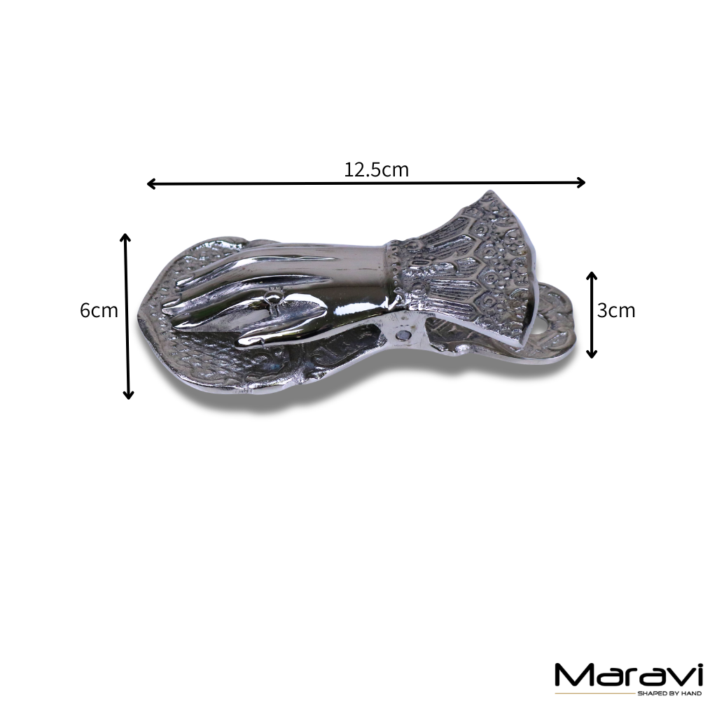 Nalot Hand-Shaped Aluminium Paper Clips, Set of 2