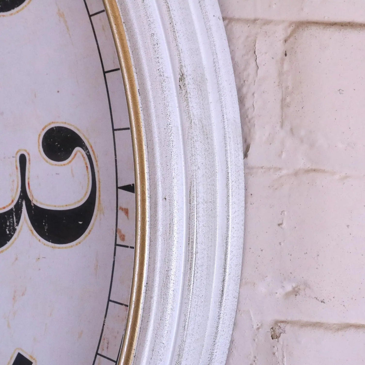Nivara Antique Style Round Wall Clock 80 cm