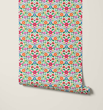 Bobbi Beck Nolita Otomi Floral Wallpaper