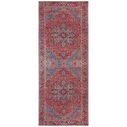Oriental Amata Rug Red Colour
