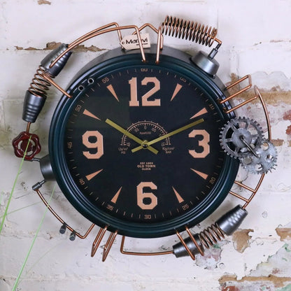 Orika Industrial Steampunk Wall Clock 45 cm