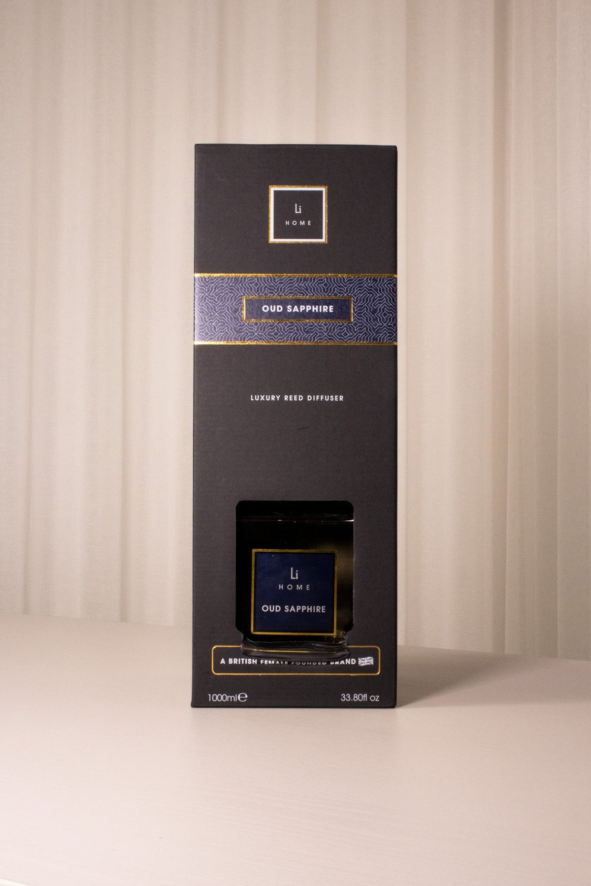 Lifestyle Home Collection Oud Sapphire Square Reed Diffuser