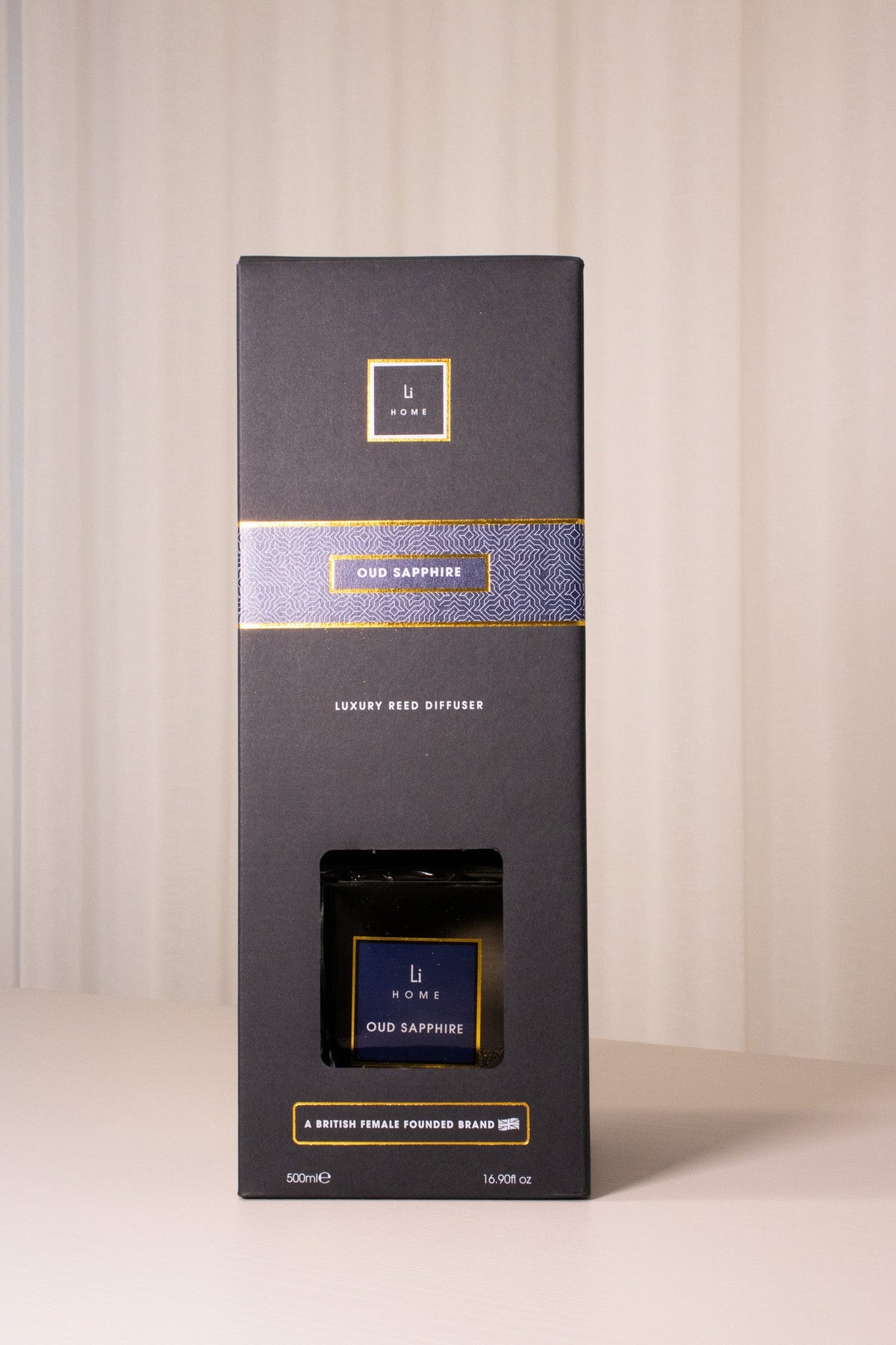 Lifestyle Home Collection Oud Sapphire Square Reed Diffuser