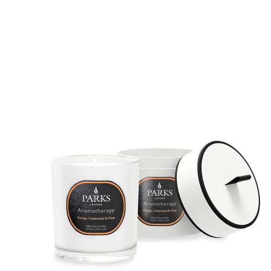 ORANGE CEDARWOOD CLOVE CANDLE 220G