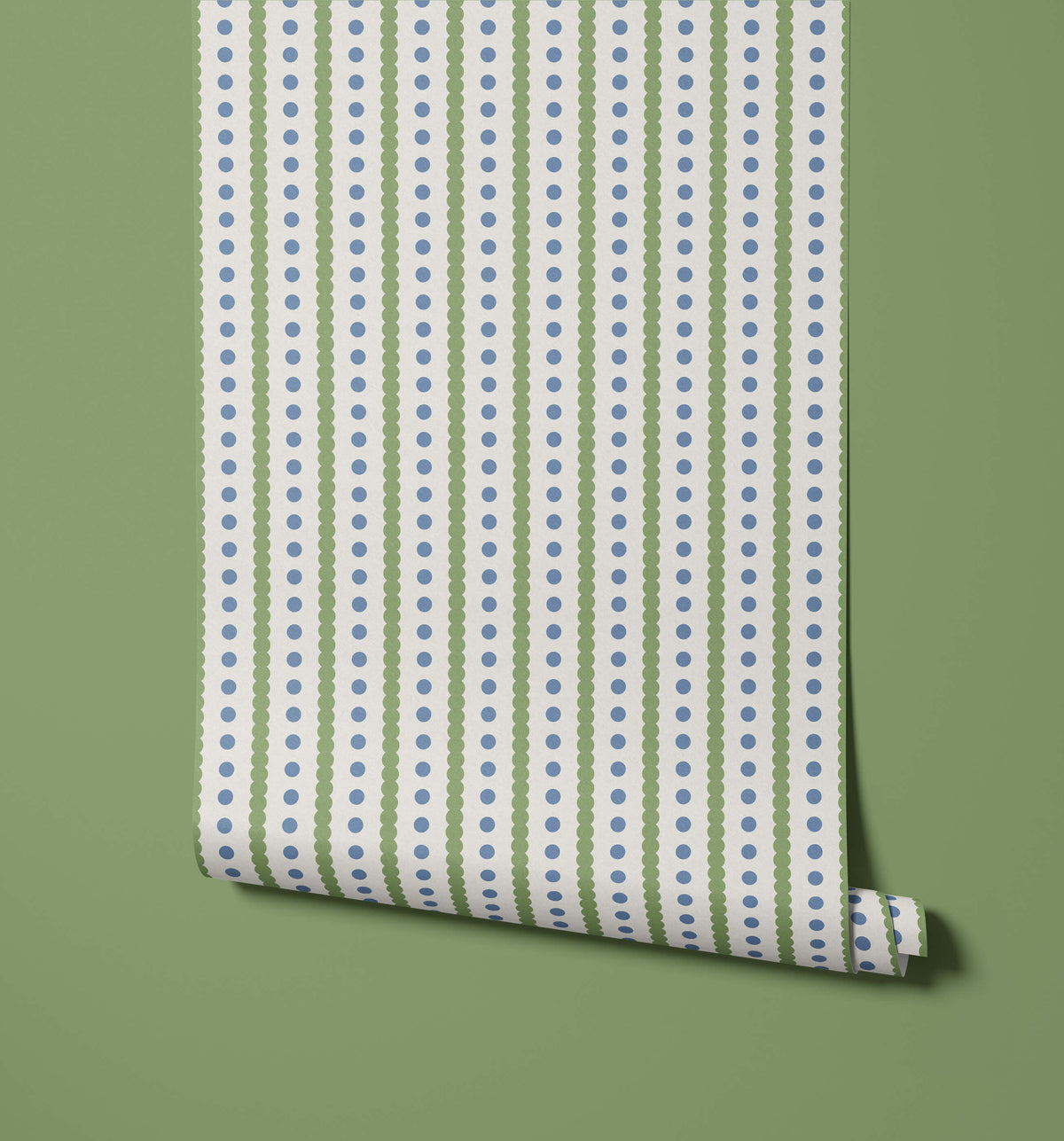 Bobbi Beck Pip Dot Stripe Wallpaper