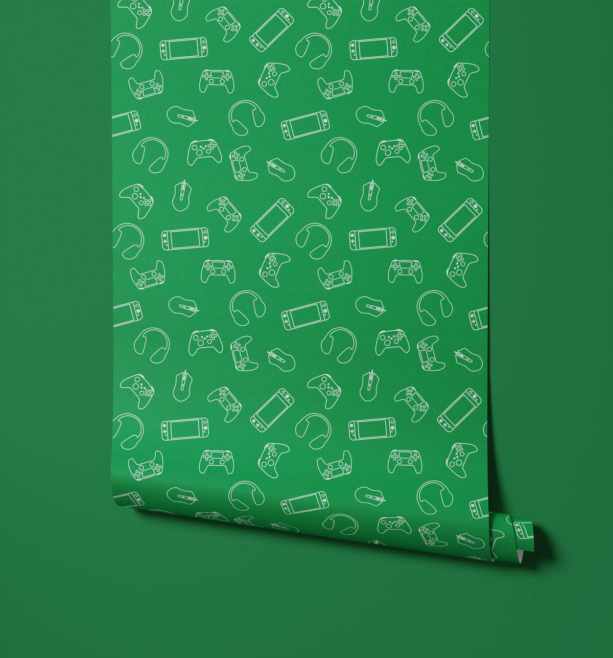 Bobbi Beck Powerup Gaming Controller Wallpaper