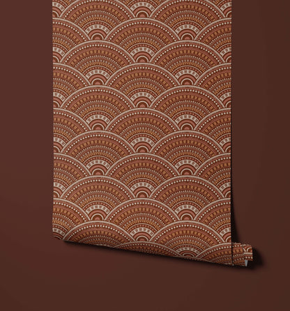 Bobbi Beck Ramiro Southwestern Scallop Wallpaper