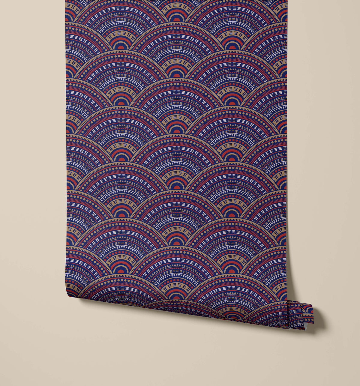 Bobbi Beck Ramiro Southwestern Scallop Wallpaper