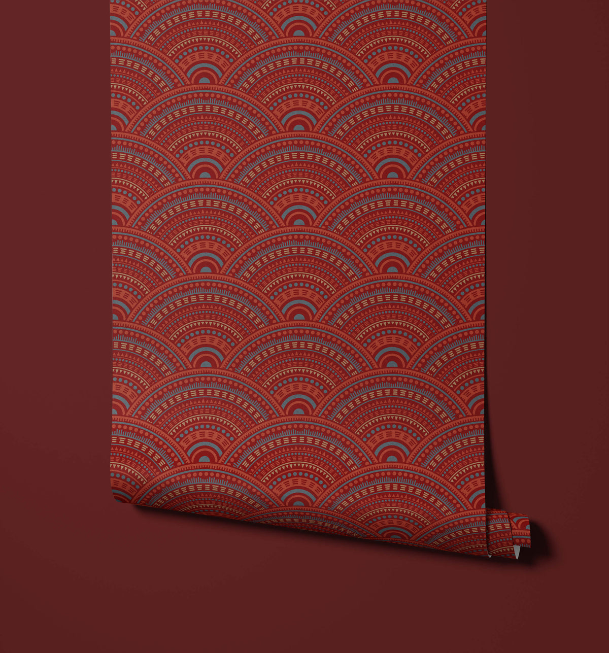 Bobbi Beck Ramiro Southwestern Scallop Wallpaper