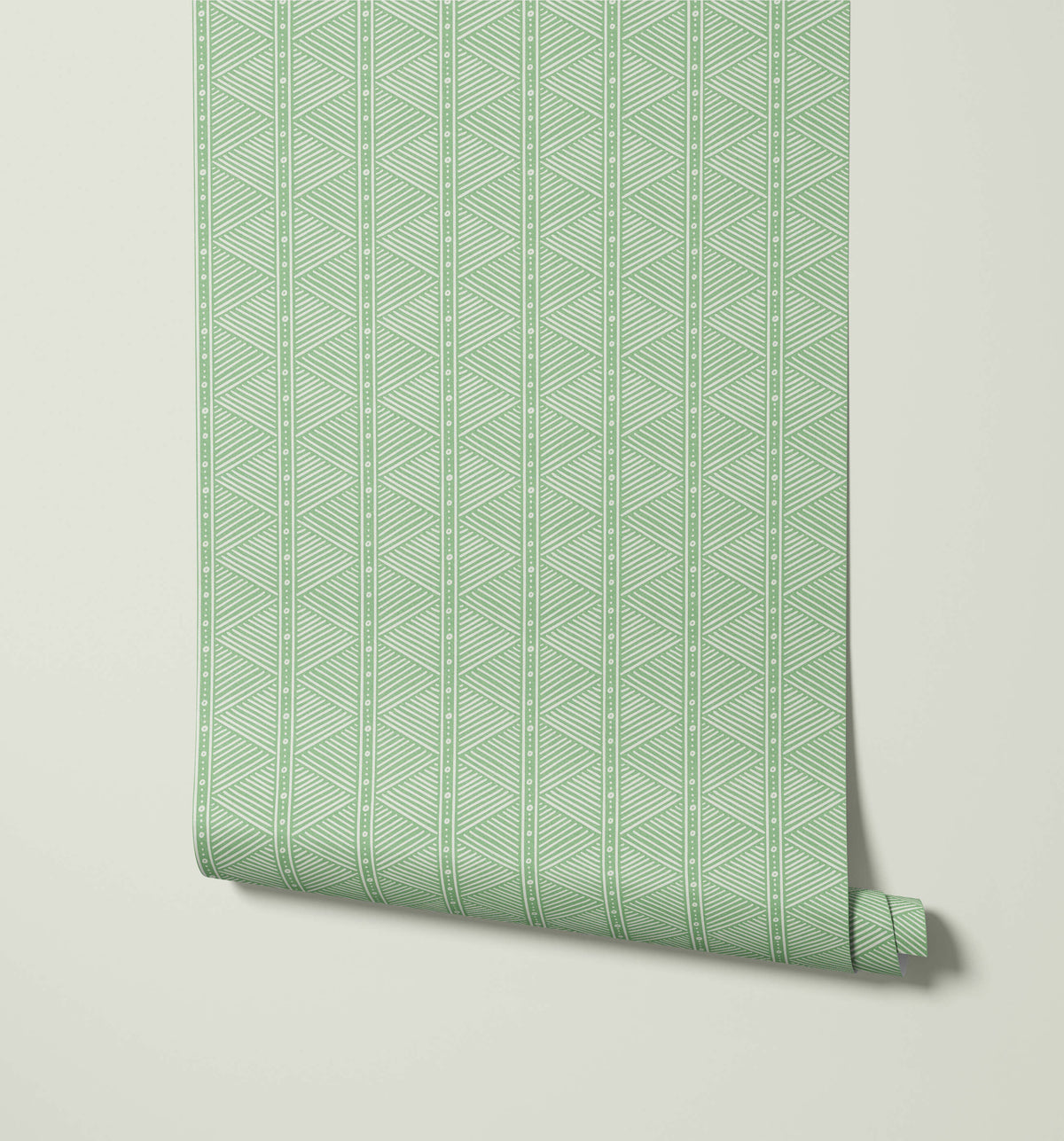 Bobbi Beck Razzle Geometric Stripe Wallpaper