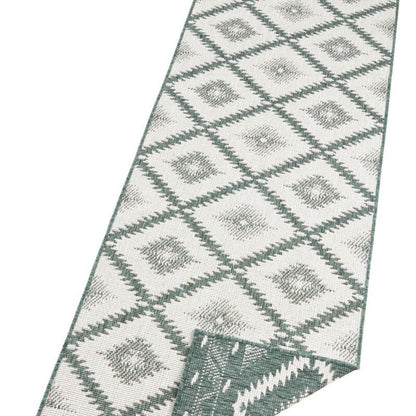 Malibu Reversible Indoor-Outdoor Rug Diamond Design