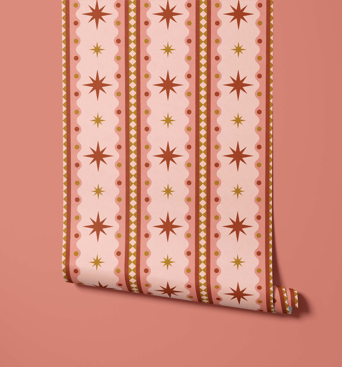 Bobbi Beck Riviera Starburst Stripe Wallpaper