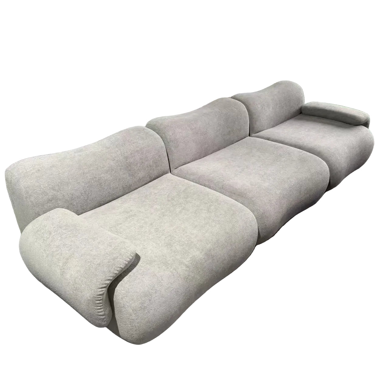 Aura Modular Lounge Sofa - Cloud Comfort Sculptural Design