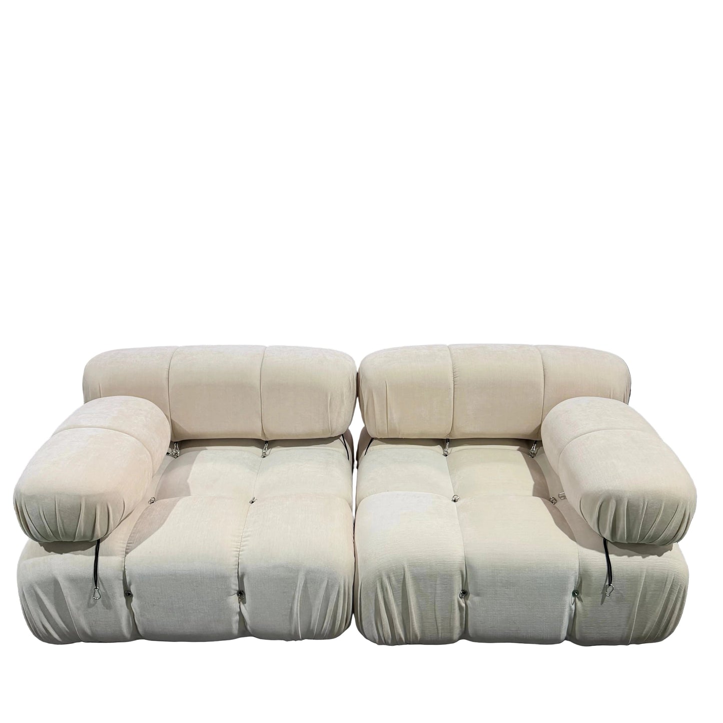 Camaleonda Modular Sectional Sofa - Faux Suede Charcoal