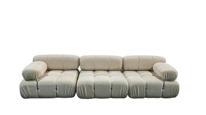 Camaleonda Modular Sectional Sofa - Faux Suede Charcoal