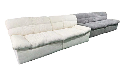 Cloud Luxe Modular Sectional Sofa - Italian-Inspired Boneless Design