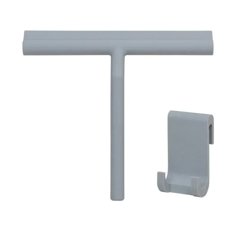 Long-Handled Silicone Shower Squeegee