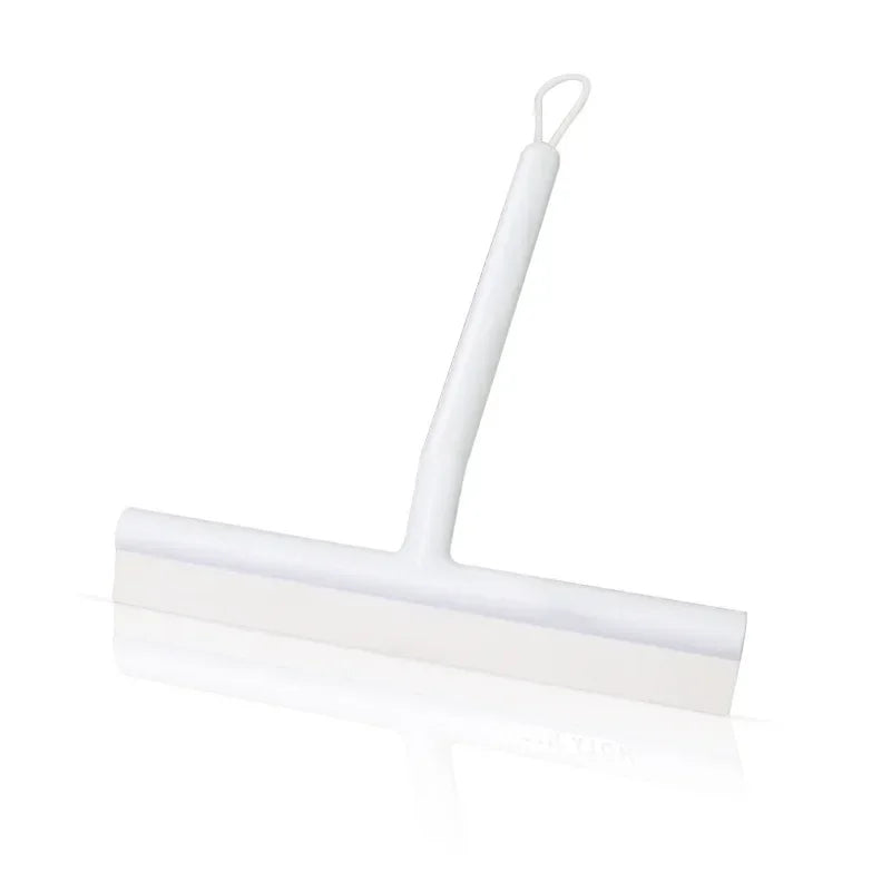 Long-Handled Silicone Shower Squeegee