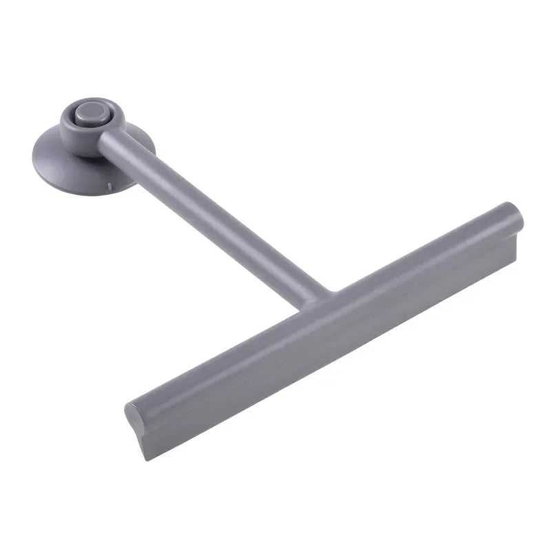 Long-Handled Silicone Shower Squeegee