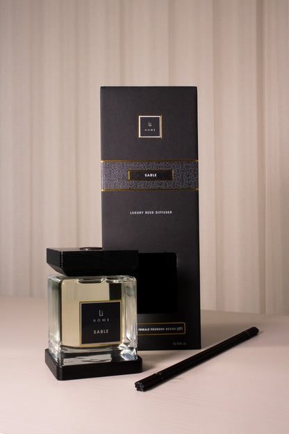 Lifestyle Home Collection Sable Square Reed Diffuser
