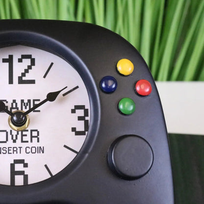 Sareka Games Controller Clock, Tabletop or Wall-Mounted