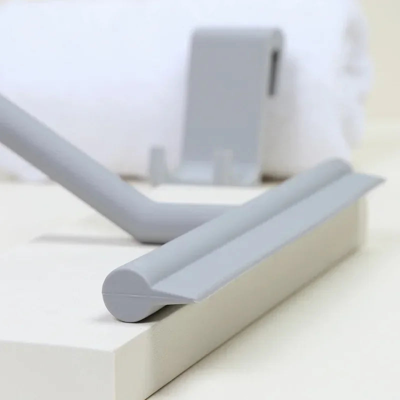 Long-Handled Silicone Shower Squeegee