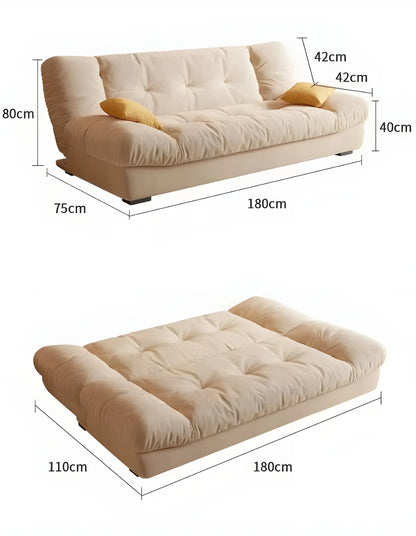 Cloud High-Density Foam Adjustable Sofa Bed - 3 Reclining Positions