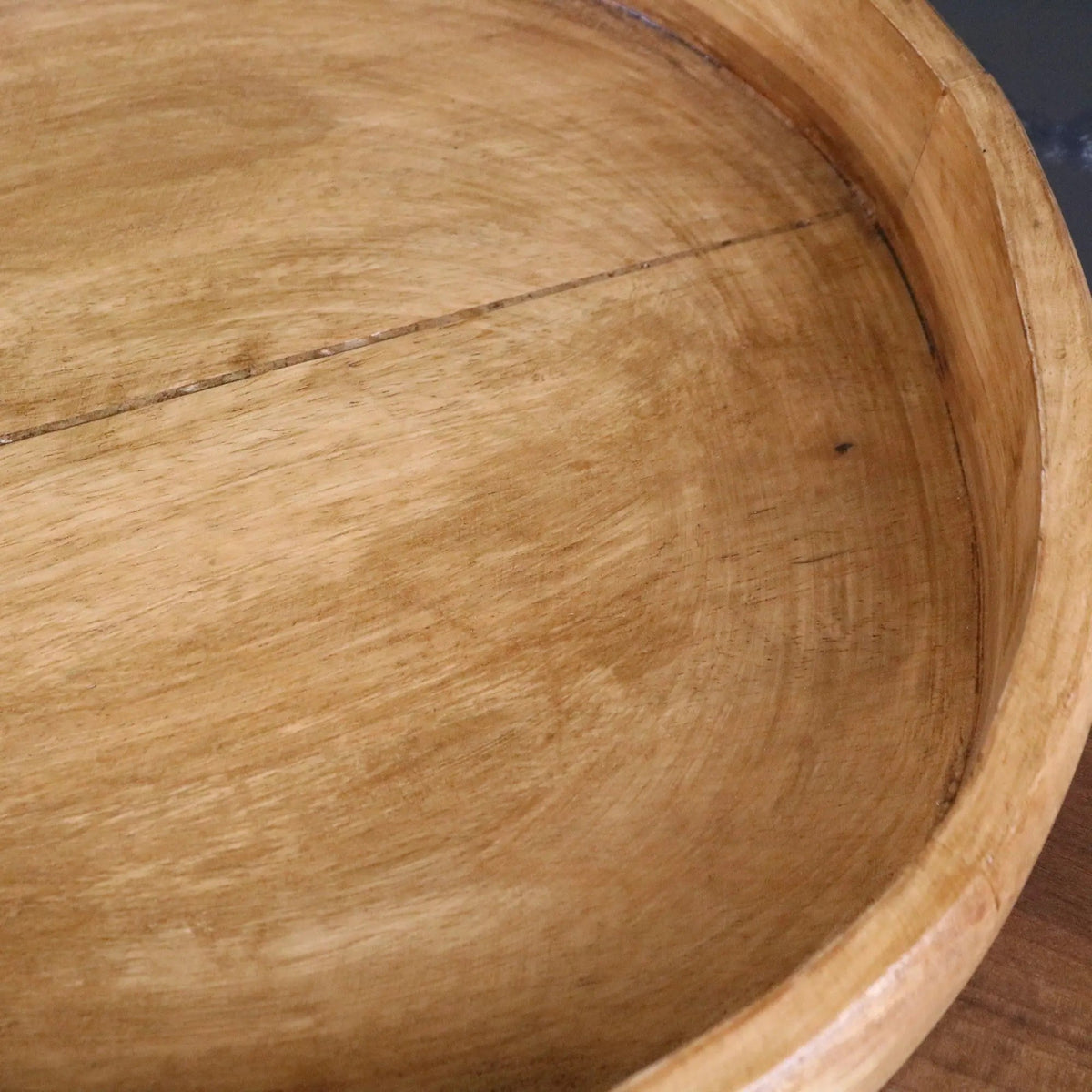 Segti Mango Wood Fruit Bowl Tray 33 cm