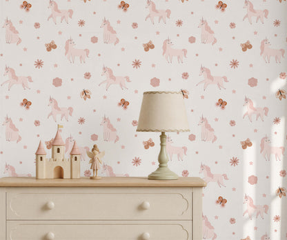 Bobbi Beck Stardust Unicorn Wallpaper