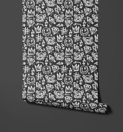 Bobbi Beck Tag Graffiti Doodle Wallpaper