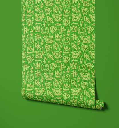 Bobbi Beck Tag Graffiti Doodle Wallpaper