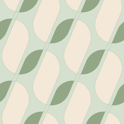 Bobbi Beck Tanner Abstract Squiggle Wallpaper