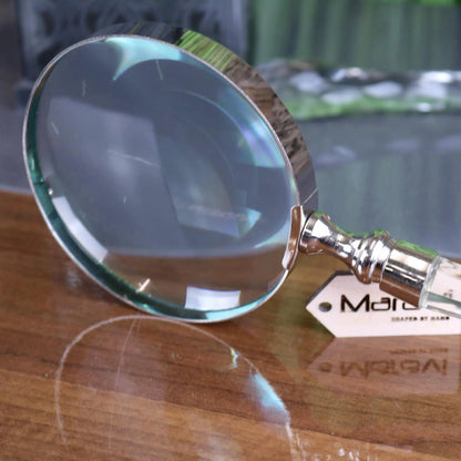 Tepun Glass Diamond Handle Magnifying Glass 10 cm