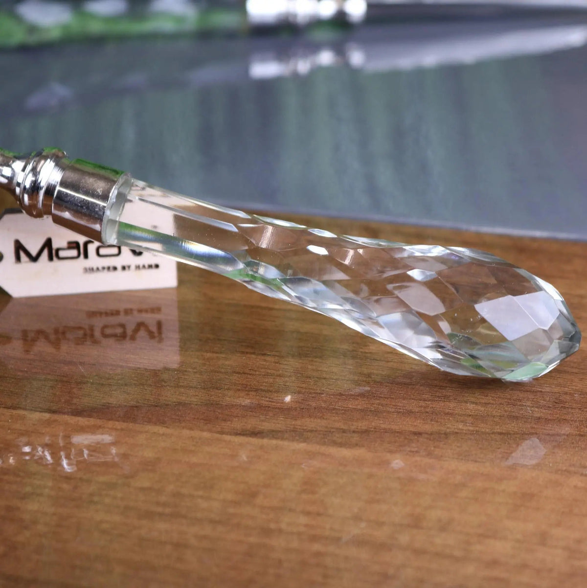 Tepun Glass Diamond Handle Magnifying Glass 10 cm